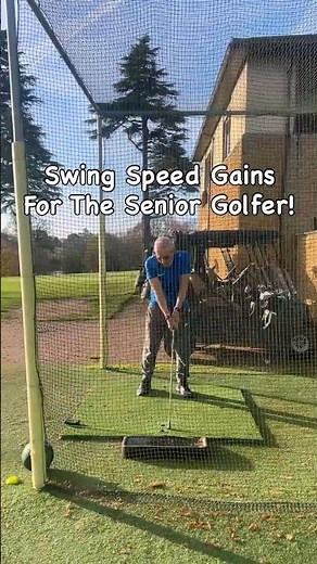 Swing Speed Gains For The Senior Golfer! ⛳️🚀
