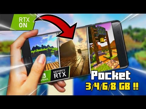 Top 10 RTX SHADERS For Minecraft Pocket Edition