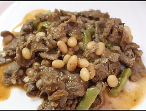 carne con chipotle y frijoles pa ti pa mi cocinando | Pa ti pa mi cocinando