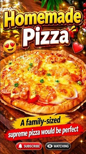 Homemade Pizza Recipe | Easy, Cheesy & Better Than Store