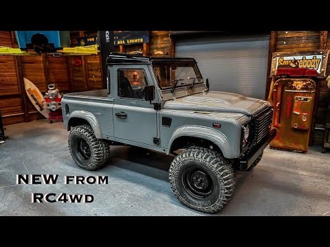 New RC4wd Gelande 2 Land Rover D90 RTR Scale RC Trail Truck, Part 1, Unboxing & Test Drive