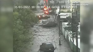 Authorities clean up after deadly Ecuador landslide