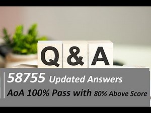 58755 AoA Updated All Answers | Course | 100% Pass | Tcs IEvolve | #tcs #courses #answers | Learning