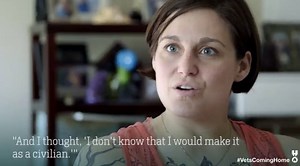 44K views · 167 reactions | “I don’t know that I would make it as a civilian...” It can be hard, really hard, for veterans to return to civilian life. In this preview of a longer story from our day (and roller derby night) with Staff Sergeant Elizabeth Hash, a Kansas Army National Guard Recruiter, she describes the different worlds that military members and civilians live in. What do you think? Can vets and civilians better understand each other? | Veterans Coming Home | Facebook