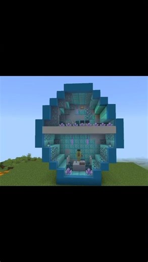 MAKE A DIAMOND HOUSE IN MINECRAFT 💎🏡 ⛏️|| #minecraftbuilding #minecrafttutorial