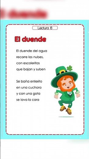 LECTURA CORTA PARA NIÑOS/ LECTURA CON NIÑOS