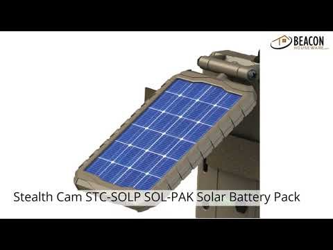 Stealth Cam STC-SOLP SOL-PAK Solar Battery Pack
