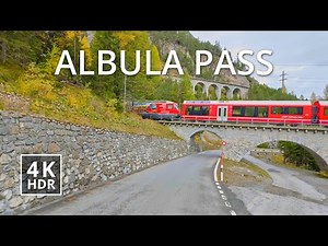 🇨🇭 Albula Pass | 4K HDR | Chasing Autumn Colors in the Swiss Alps