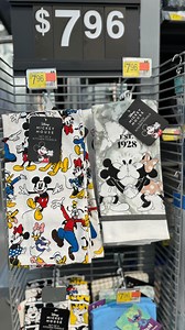 😍 These Disney kitchen towels are so cute! Not yet available online, but if you comment “LINK” on this post, I’ll be sure to update you when they are listed! #walmart #disneyfamily #kitchendecor | Walmart Gems