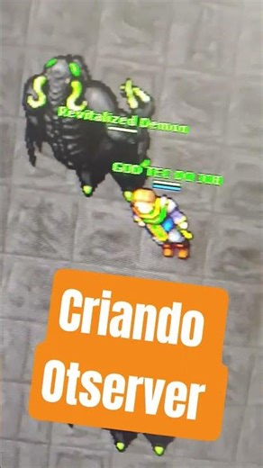 criando otserver tibia | como abrir otserver #servidortibia #tibiaotserver #games #opentibia