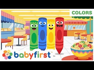 Discover the MAGIC of COLOR CREW with BabyFirst TV | Toddler Learning Video | Healthy Food & Games - Videos For Kids