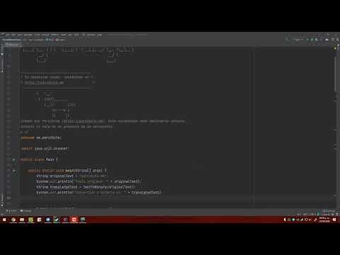 Traductor texto a binario en Java