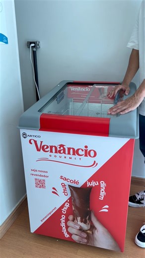 Our first freezer for gourmet popsicles 🥹🙏