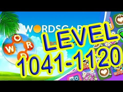 WordScapes Level 1041-1120 Answers | Vista