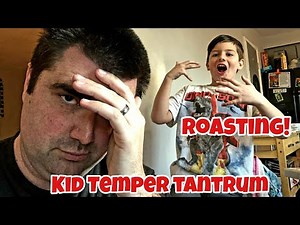 Kid Temper Tantrum Roasting Daddy - Stretch Armstrong Broke