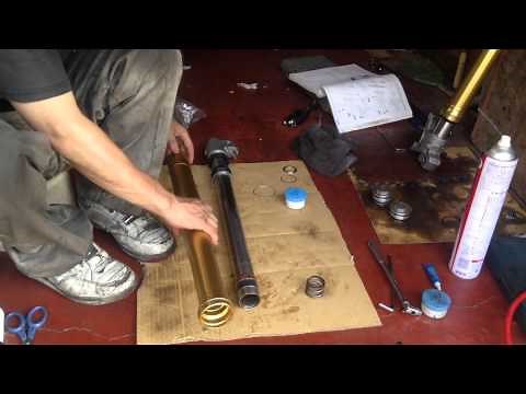 CRF250L Fサスオーバーホール