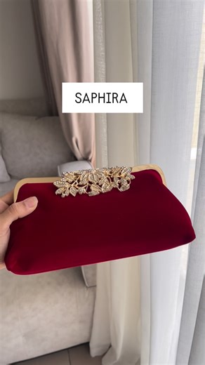 Saphira. A clutch that speaks before you do. ✨ | Sirius