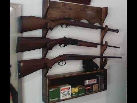 Gun Rack from a 2x4