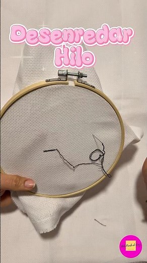 TUTORIAL: Cross Stitch Embroidery Without a Hoop 🧵 #LearnCrossStitch #EmbroideryTutorial