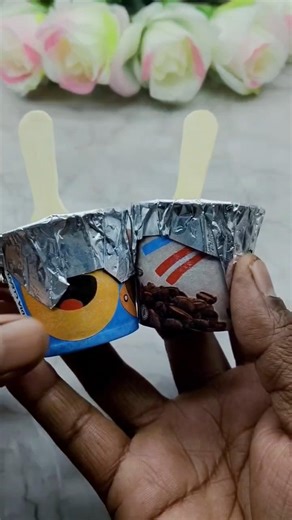 Smoodh Choco jussi & kek sev popsicle icecream 🍧 || #shorts #popsicle #icecream #amazing