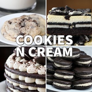 For all the cookies n cream lovers out there! See and shop the recipe here: https://tasty.co/buy/cookies-and-cream-macarons | BuzzFeed Food