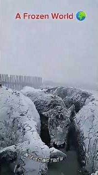 🧊❄️ “Breaking Ice ASMR 😌 | Funny & Satisfying Snow Moments You’ll Love!”