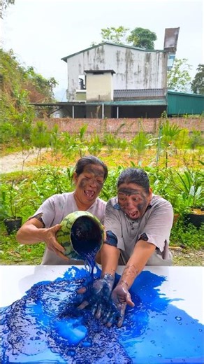 hai chị em trêu chọc nhau siêu dễ thương 🚘☕🐋🐟🧞‍♀️🦄😱🍉👼👶🏻♥️👴 #shorts #cute