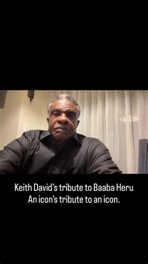 I was so honored to receive this tribute to my father Baba Heru Ankh Ra Semahj from the icon Keith David. His words were profound and I’m so grateful that he shared this with me. My father had the honor of making wedding bands for Keith and his wife among many other pieces and they shared an awesome bond and friendship. #babaheru #babaherusemaj #soptah #babaherusemahj #babaherusemajh #studioofptah | Baaba Heru Creates