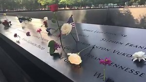 12K views · 1.4K reactions | Flowers and tributes left along the North Pool of the 9/11 Memorial on the 18th Anniversary of 9/11. | National September 11 Memorial & Museum | Facebook