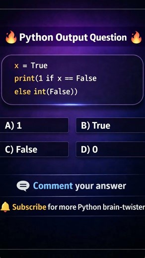 Python Boolean Trick ⚠️ | Output Question