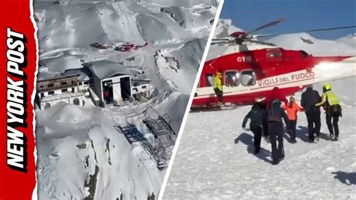Cable car crashes at Italian ski resort, injures 4 and leaves 100 stranded high above Alps