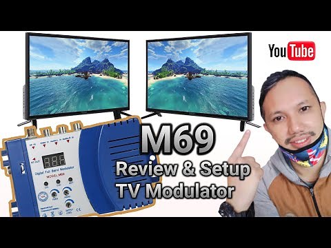 Dua TV Display 1 Astro Decoder | Review & Setup M69 TV Modulator
