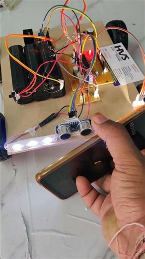 HVS-4556. Automatic Headlight Intensity Control System to Avoid Accidents and Automatic Braking