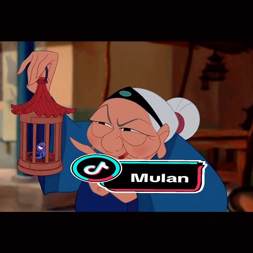 Grandma tests crickets (Cri-Kee) luck #mulan #disney #movie #moviescene #movieclips