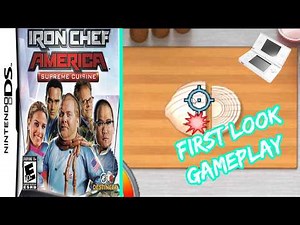 Iron Chef America: Supreme Cuisine – Nintendo DS Gameplay
