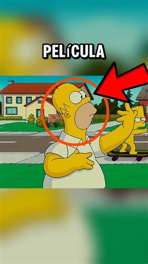 ¿HABÍAS NOTADO ESTE DETALLE EN LA PELÍCULA DE LOS SIMPSONS? 🤣