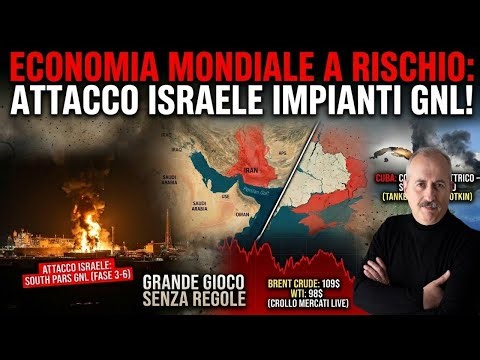 Il golfo in fiamme - Israele devasta le nostre economie attaccando gli impianti del gas iraniano!