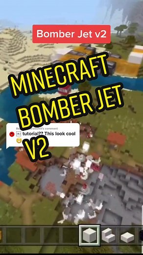 Unlocking the Bomber Plane in Minecraft Tutorial