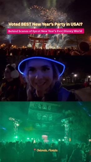 LBV TV - Theme Park News, Food, Fashion, Travel, & Vlogs on Instagram: "Top Ranked in USA for New Years will shock you! Disney World for New Years Eve is the top ranked and voted place to be, in particular Epcot even beating out Magic Kingdom! Now every year Epcot gets more and more popular due to what you see here, so heads up , crowds are slowly becoming comparable to that of Times Square in New York lol for New Years Eve! For more make sure to check out our full length vlog all about Magic Ki