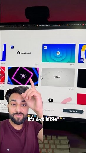 How to find trending Intro & Outro Templates #aiwebsites