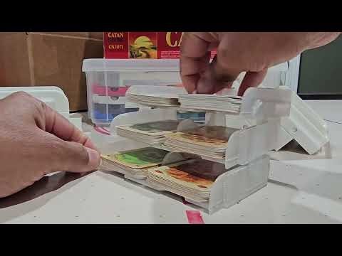 Updated version of Catan Card Tray available at simit3dprints.etsy.com