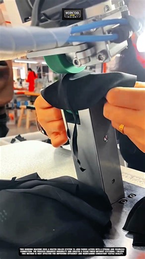 Bonding machine worktool joins fabric layers using heat for strong and seamless results #worktool