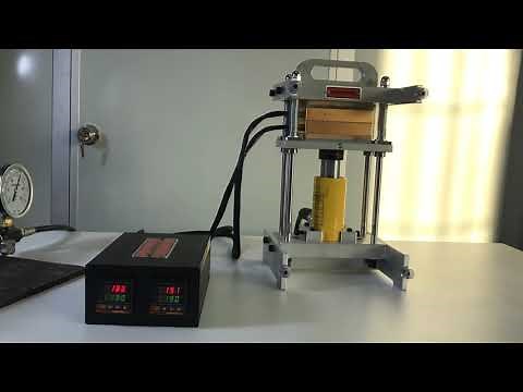 10 Ton Rosin Press | Dabpress dp-hr10t35v | Paired with Strongway Pump with gauge