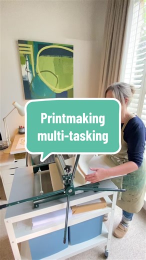 Exploring Multi-Tasking in Printmaking Projects