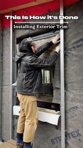 Installing Exterior Trim Panels on the Facade