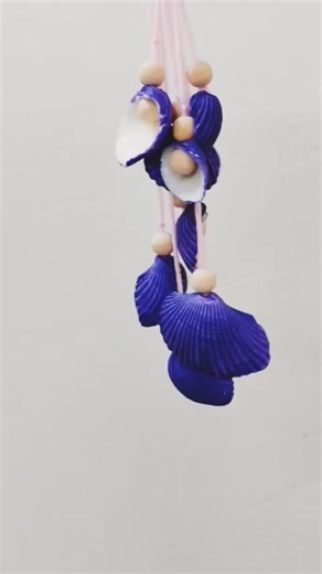 Seashell craft#diy#craftideas#seashellcraft#homedecor#windchime #viralshorts#shorts#youtubeshorts