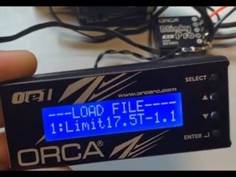 Checking and Updating the ORCA BP1001 Blinky Pro ESC and ORCA OE1 Programme Box / 3rd February 2026