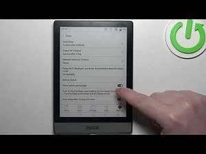 How To Enable & Disable Battery Percentage On Onyx Boox Poke 2