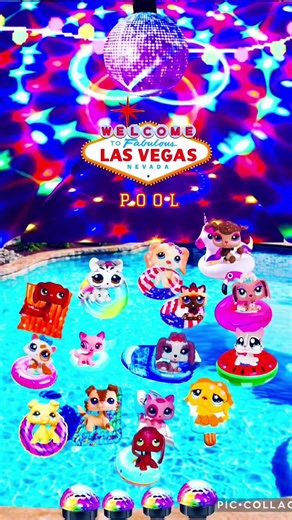Las Vegas Disco Party at the Pool with LPS!