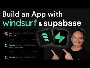 Using Windsurf and Supabase to build a Twitter Clone